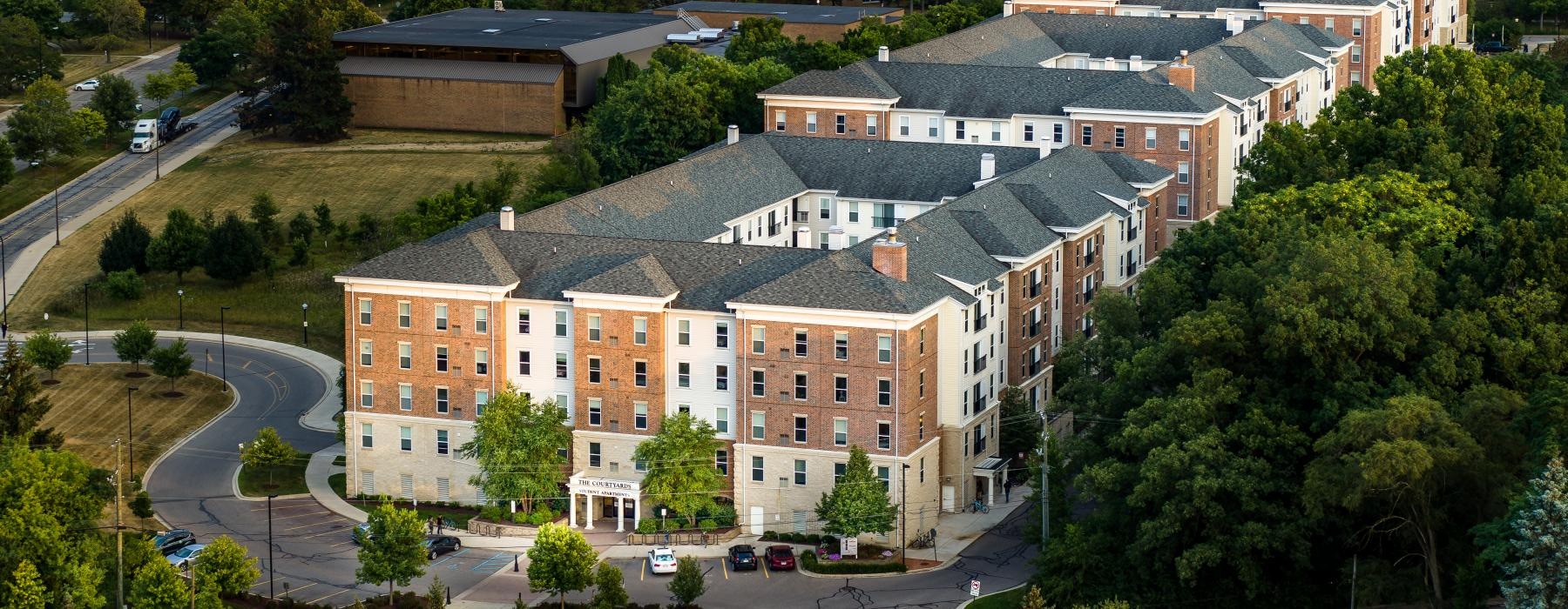 a large building with many windows